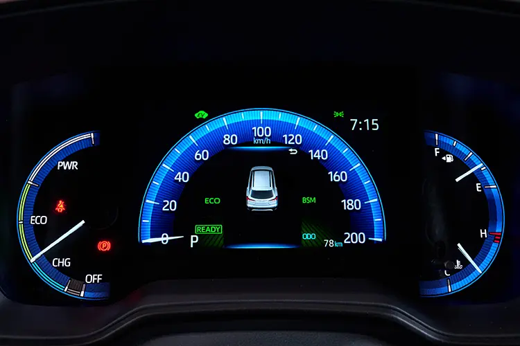 Toyota Corolla Cross Hybrid Electric Speedo Meter 