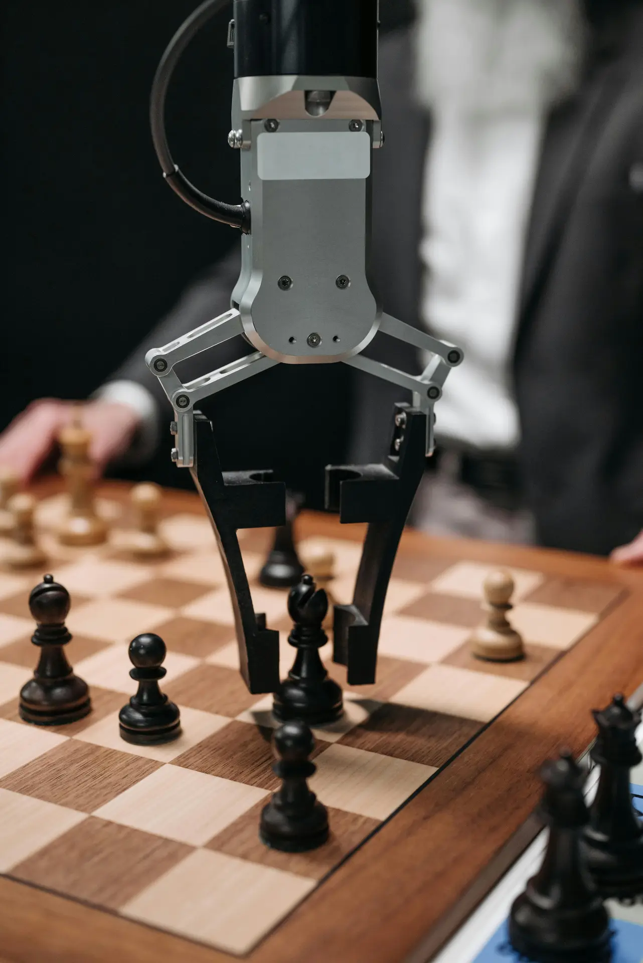 AI Robot Playing Chase with Human